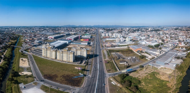Entrada de Pinhais no Paraná