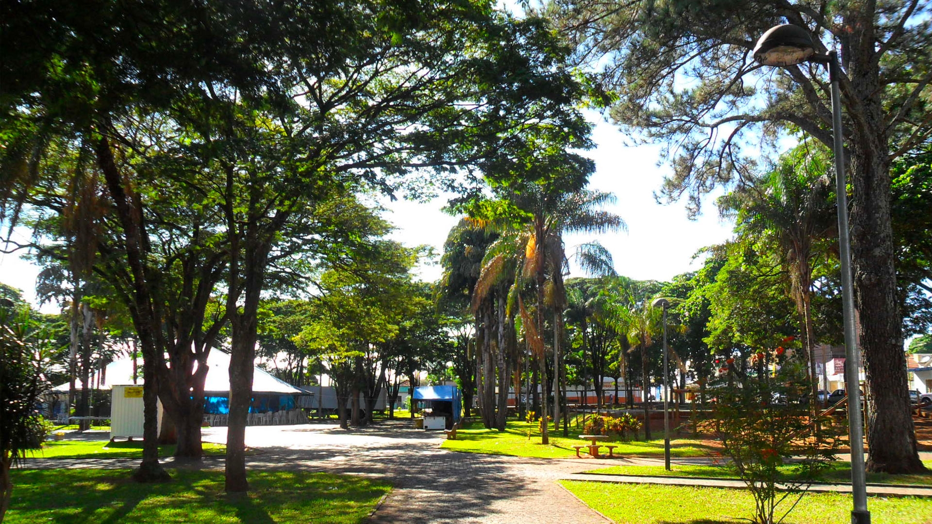 Foto praça em uberlândia